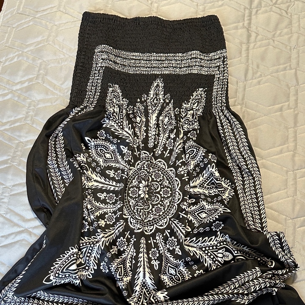 Sz M⭐️5 Piece Swim Bundle:3 Bandeau Tankinis 2 Coverups. Excellent New Condition - Picture 7 of 11